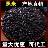 【廠家批發 加工定制】黑米黑香米黑大米粥原料五谷雜糧大量現貨