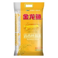 金龍魚清香絲苗米2.5KG 小袋裝長粒秈米5斤裝家用南方大米絲苗米