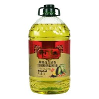 橄欖花生油 開門紅食用油家用植物調和油5L箱裝植物油 廠家批發