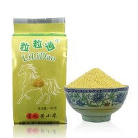 內(nèi)蒙古敖漢特產(chǎn)小黃米有機坡地黃小米450g廠家批發(fā)黃金苗一件代發(fā)