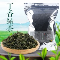 茶廠直銷丁香綠茶散裝500g量大從優批發特產養生茶長白山丁香綠茶