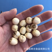 君志 江西廣昌白蓮帶芯蓮子干貨批發 新鮮500g無硫新貨粉糯大顆粒  2包起批